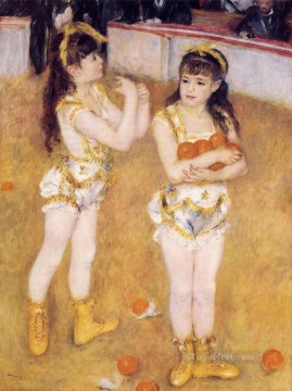 Malabaristas en el circo Fernando Pierre Auguste Renoir Pinturas al óleo